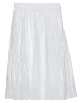 Ermanno Scervino Women 3/4 length skirt White 14 UK