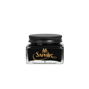 01 Noir - Saphir Médaille d'Or Pommadier Cream Shoe Polish 75ml