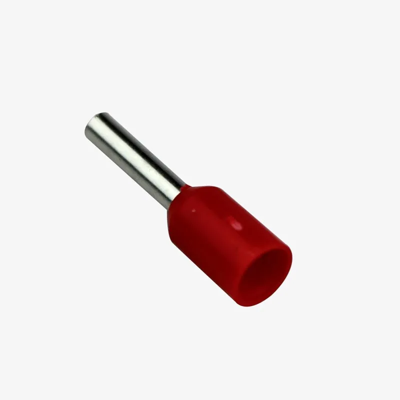 1 sqmm Insulated Terminal Ferrule End Lug (Pack of 10) Crimp Wire Lugs/End Sealing Lugs/Crimp Connectors/Tubular Lugs