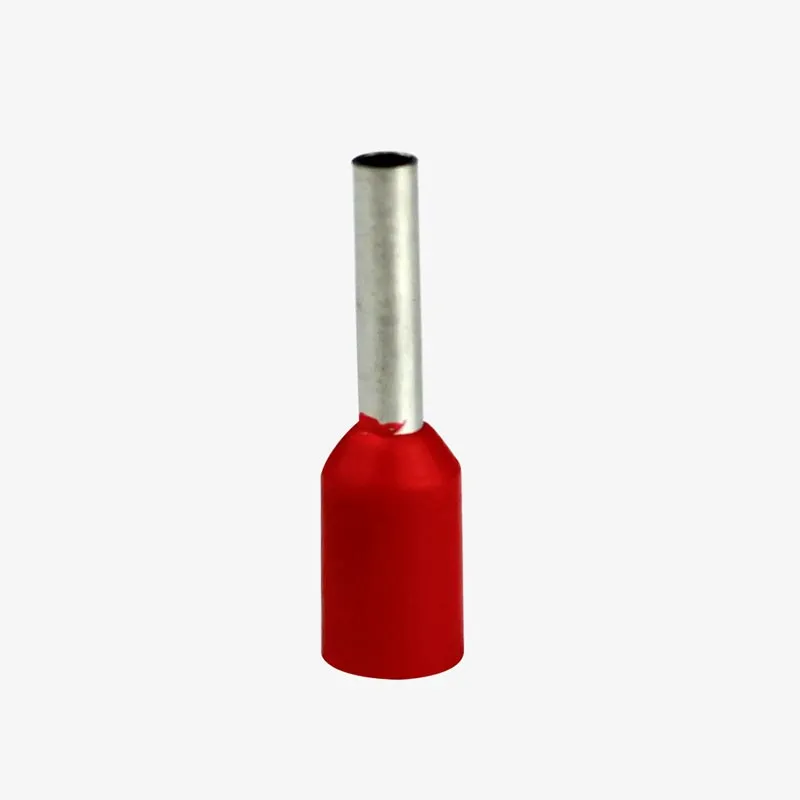 1 sqmm Insulated Terminal Ferrule End Lug (Pack of 10) Crimp Wire Lugs/End Sealing Lugs/Crimp Connectors/Tubular Lugs