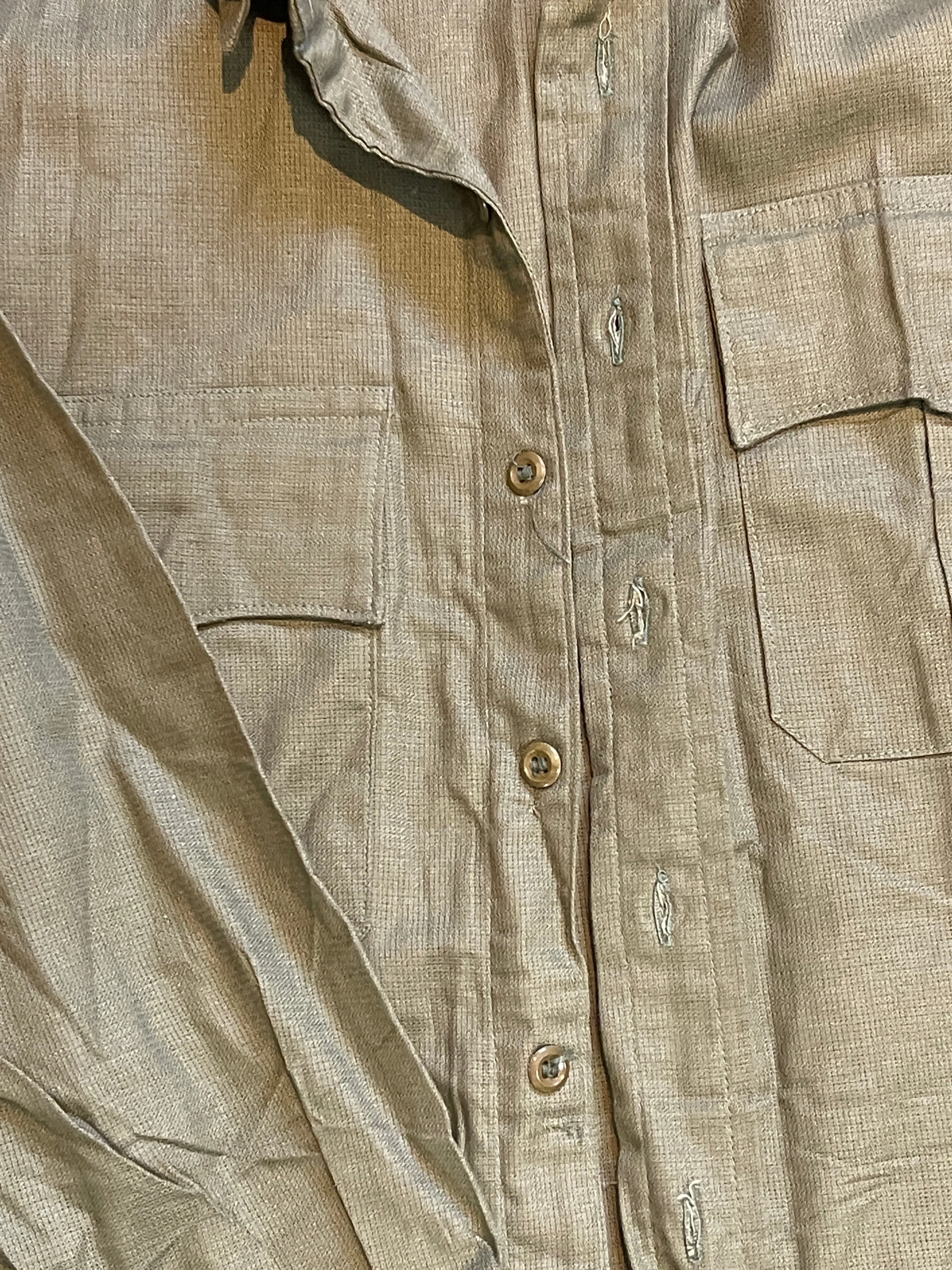 1966 Dated British Army Jungle Green Shirt