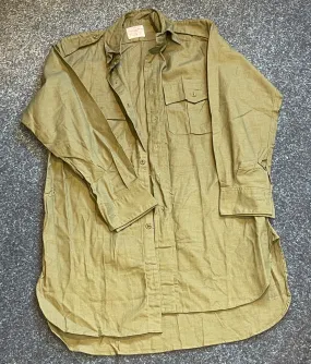 1966 Dated British Army Jungle Green Shirt