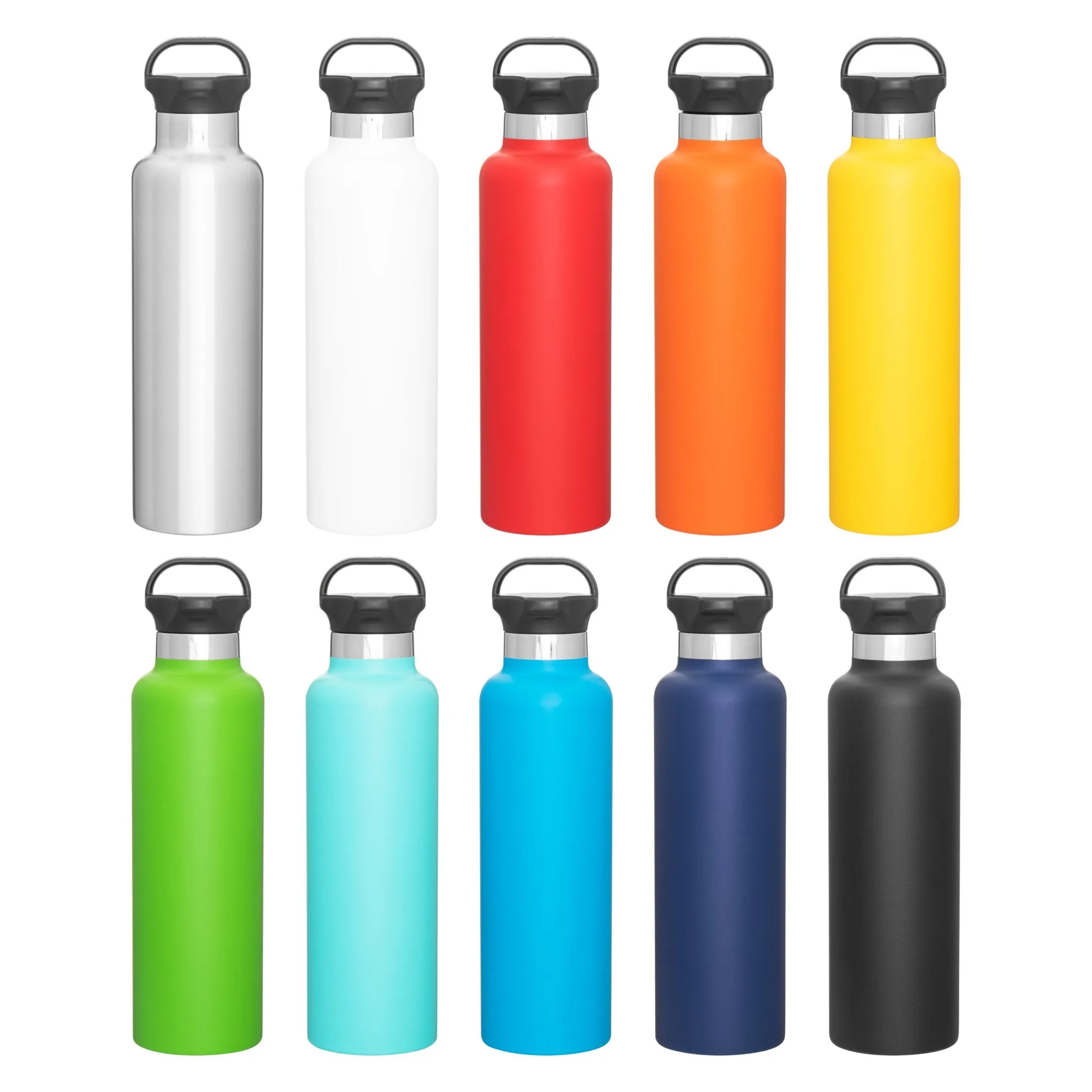 24 Oz. Stainless Insulated Gear Water Bottle Customized with your Brand or Logo