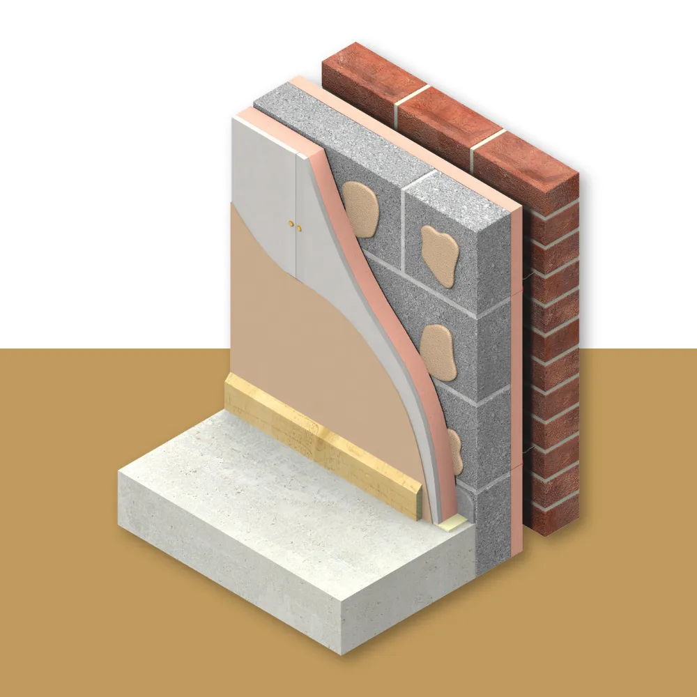 37.5mm Kingspan Kooltherm K118 Insulated Plasterboard (2400x1200mm) - per board