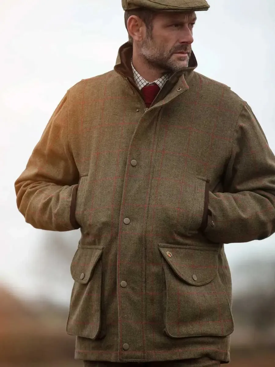 40% OFF - ALAN PAINE Combrook Mens Shooting Field Coat - Sage