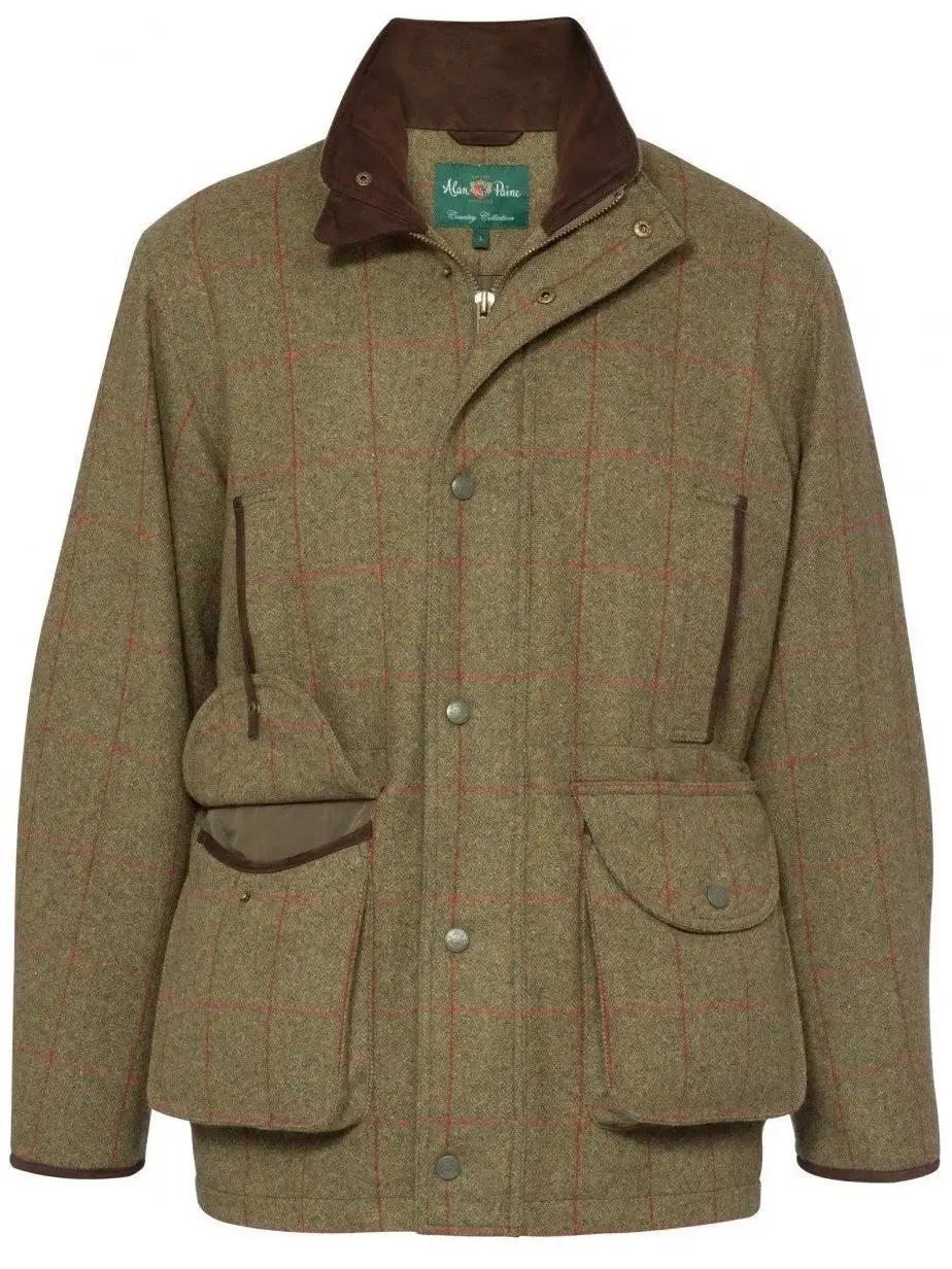 40% OFF - ALAN PAINE Combrook Mens Shooting Field Coat - Sage