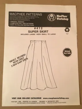 #412 SUPER SKIRT