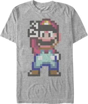 8-Bit Peace Super Mario Bros. Nintendo T-Shirt