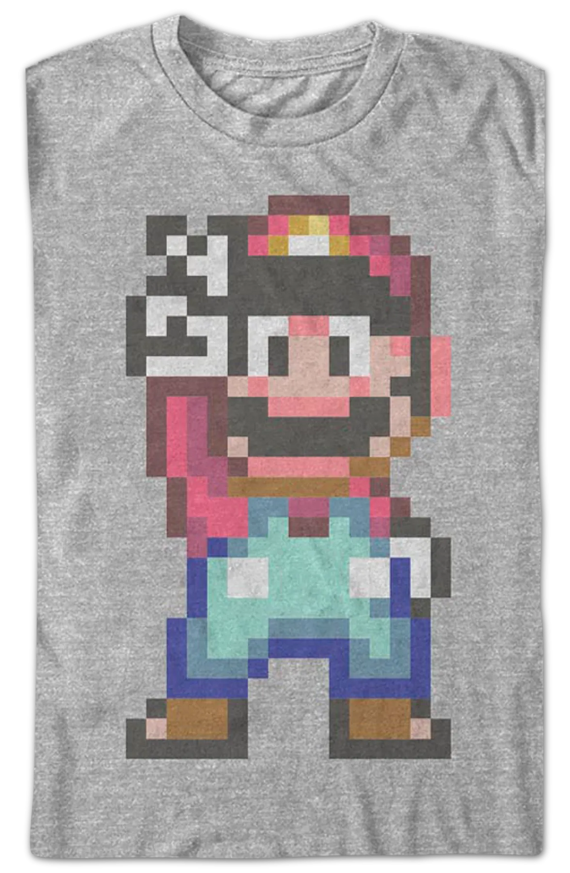 8-Bit Peace Super Mario Bros. Nintendo T-Shirt