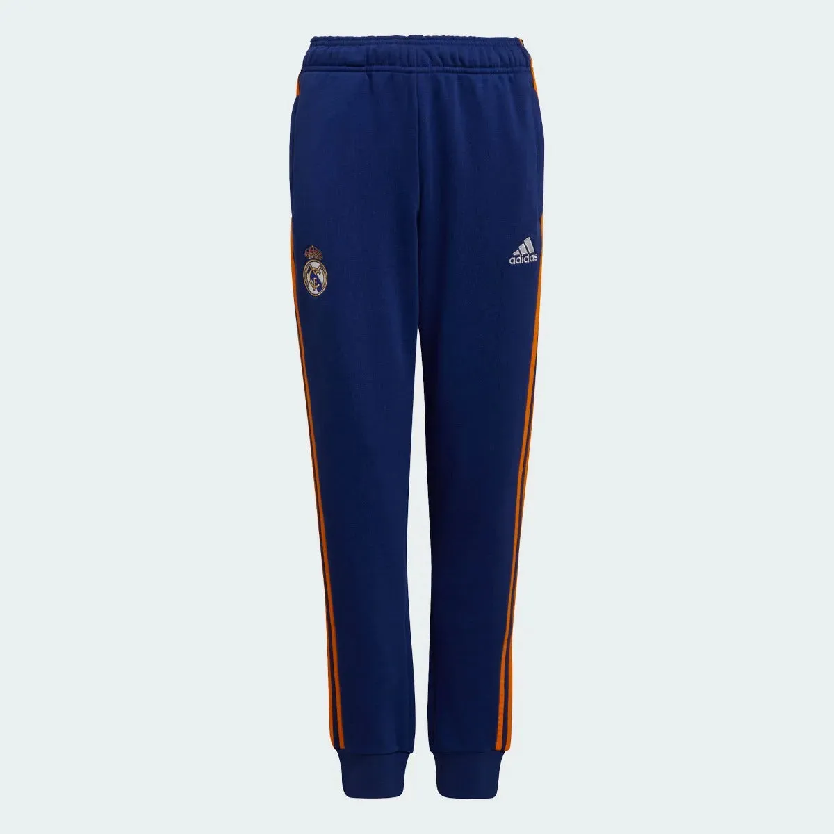 Adidas 2021-22 Real Madrid Youth Sweatpants - Navy-Orange