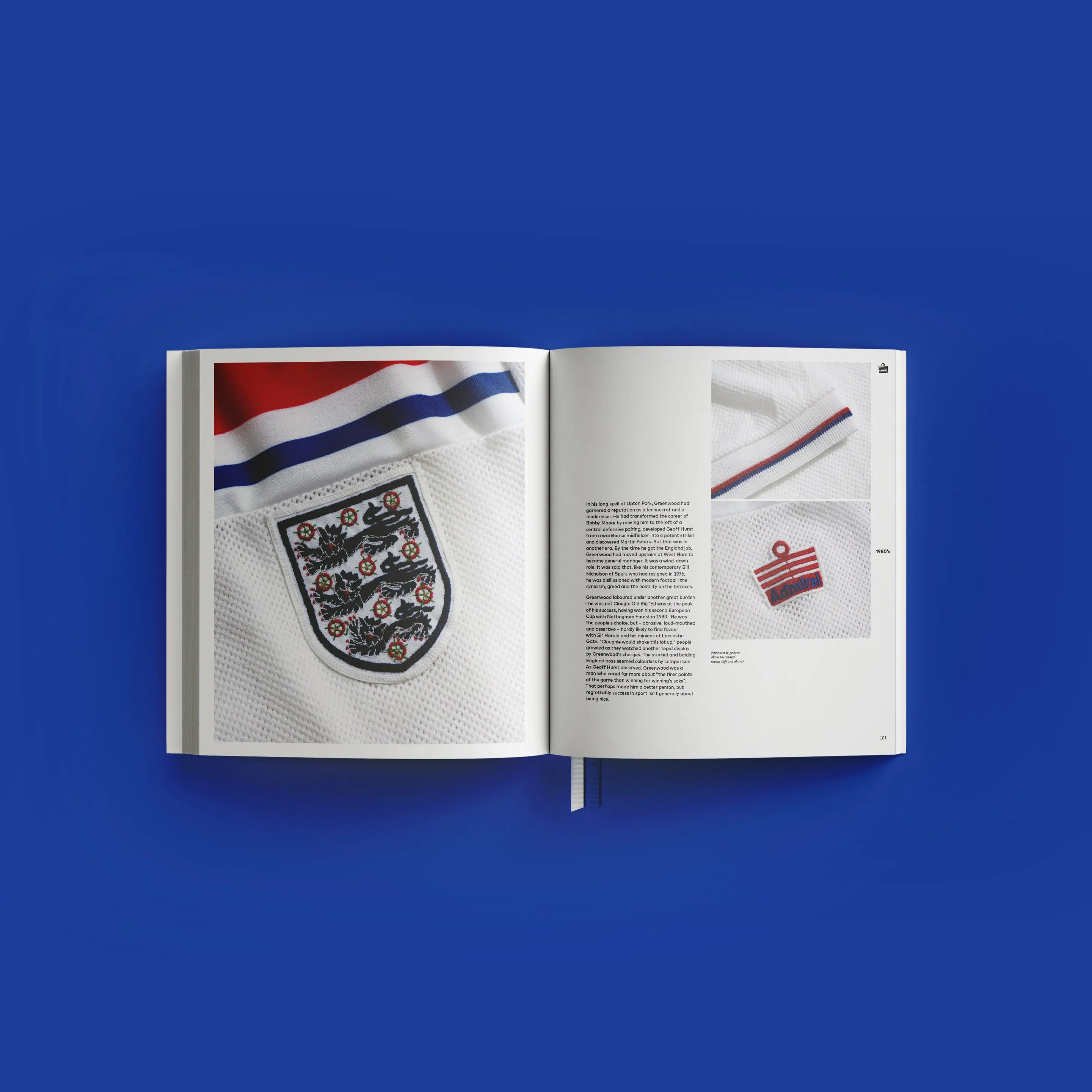 Admiral 50 Years of the Replica Shirt - Book