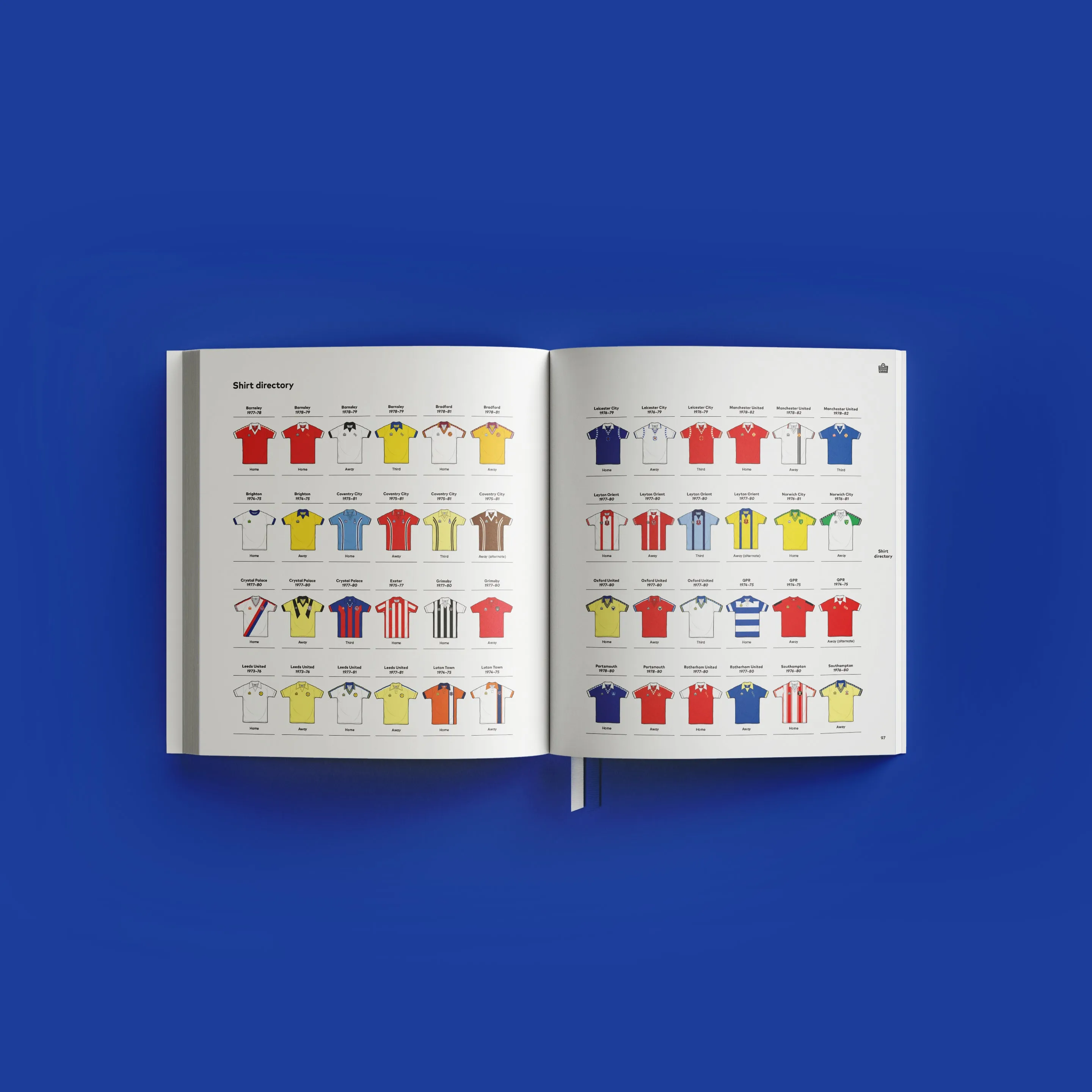 Admiral 50 Years of the Replica Shirt - Book