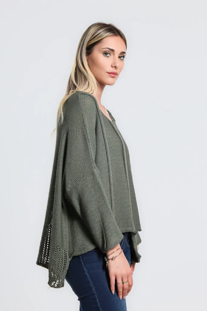 Amani Crop Sweater (BQ905)