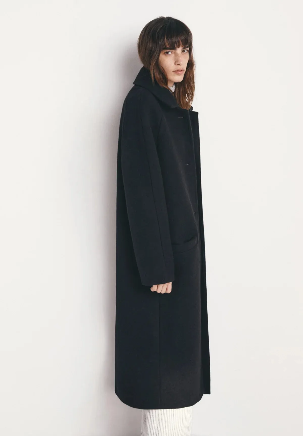 Andre Coat in Black