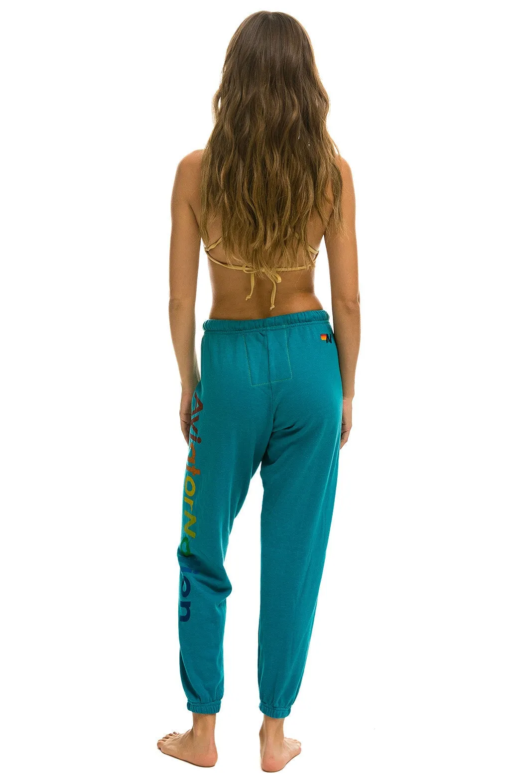 AVIATOR NATION MILL VALLEY SWEATPANTS - TEAL