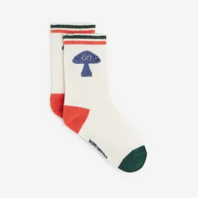 Baby boys' off white socks