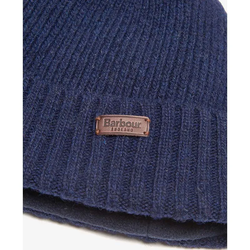 Barbour Carlton Mens Beanie - Navy