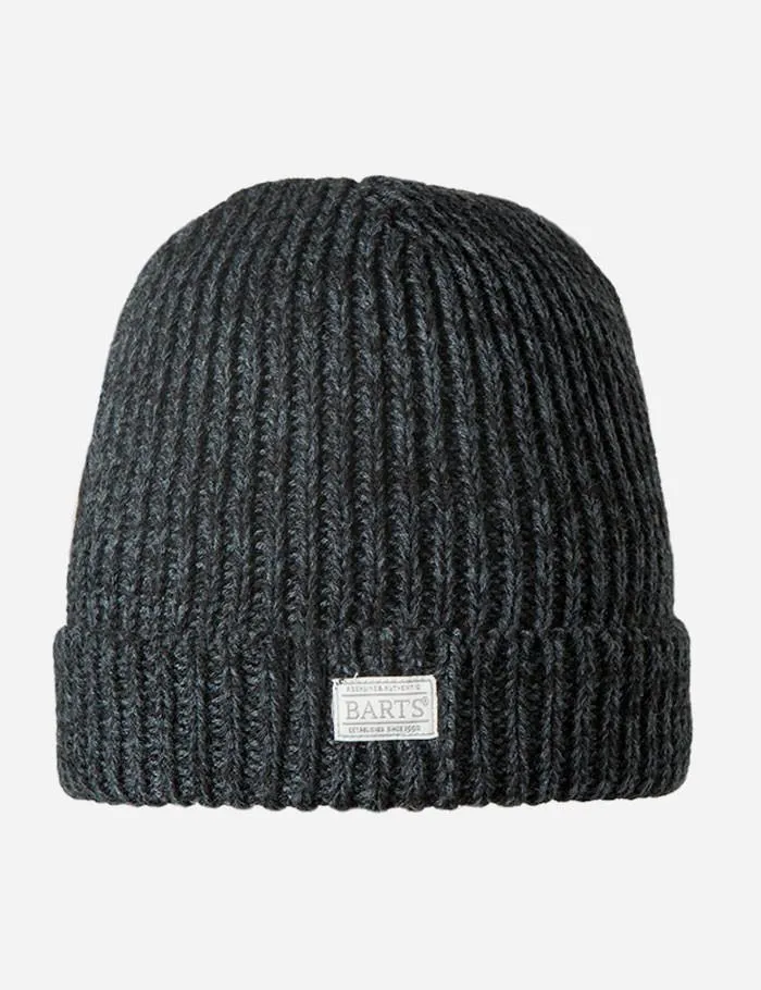 Barts Juan Beanie Hat - Dark Heather