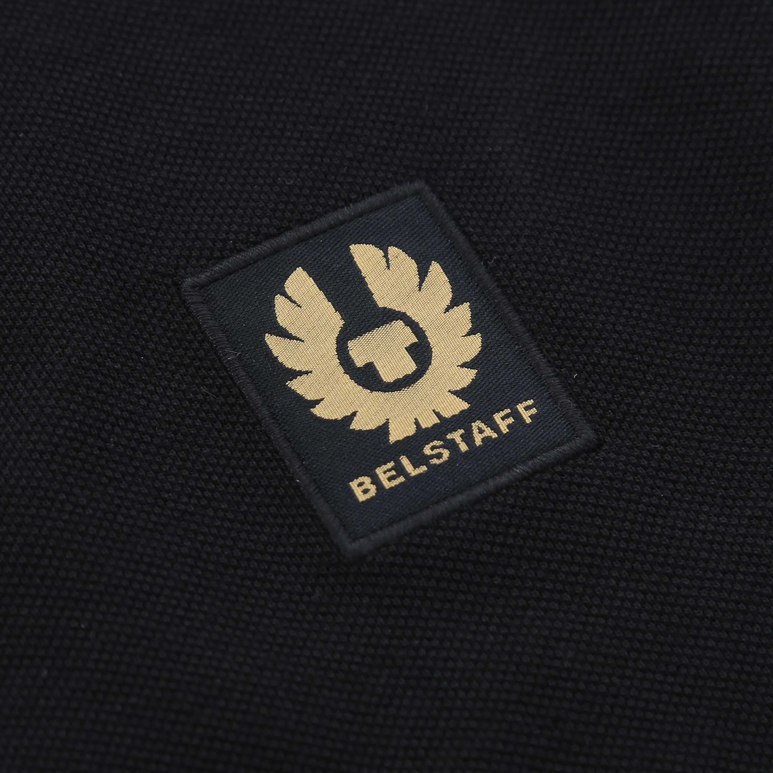 Belstaff Double Tipped Polo Shirt in Black