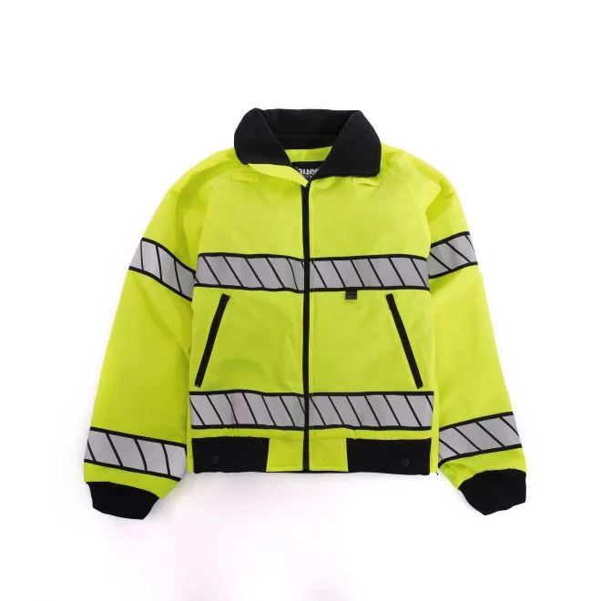 Blauer Hi-Vis Fleece Lined Bomber