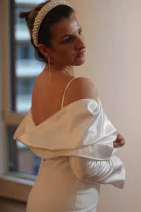 Bridal Satin Wrap