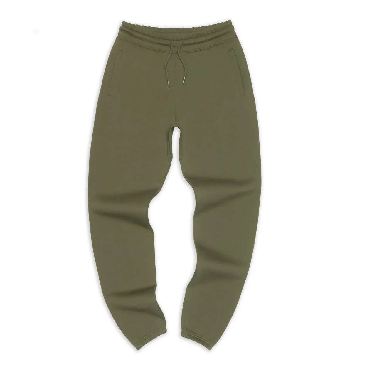 BRJ   PARK AVE.- Organic Pima jogger //  MILITARY -  Luxury Jogger