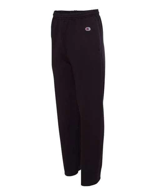 Champion Powerblend® Open-Bottom Sweatpants with Pockets P800