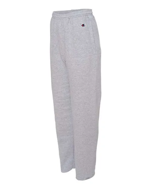 Champion Powerblend® Open-Bottom Sweatpants with Pockets P800