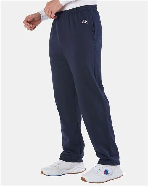 Champion Powerblend® Open-Bottom Sweatpants with Pockets P800