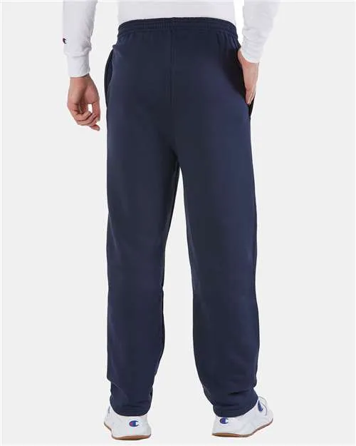 Champion Powerblend® Open-Bottom Sweatpants with Pockets P800