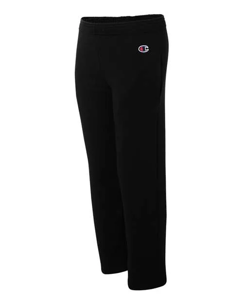 Champion Powerblend® Open-Bottom Sweatpants with Pockets P800