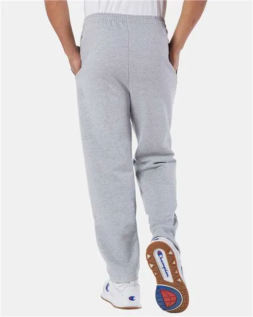 Champion Powerblend® Open-Bottom Sweatpants with Pockets P800