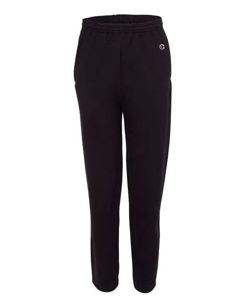 Champion Powerblend® Open-Bottom Sweatpants with Pockets P800