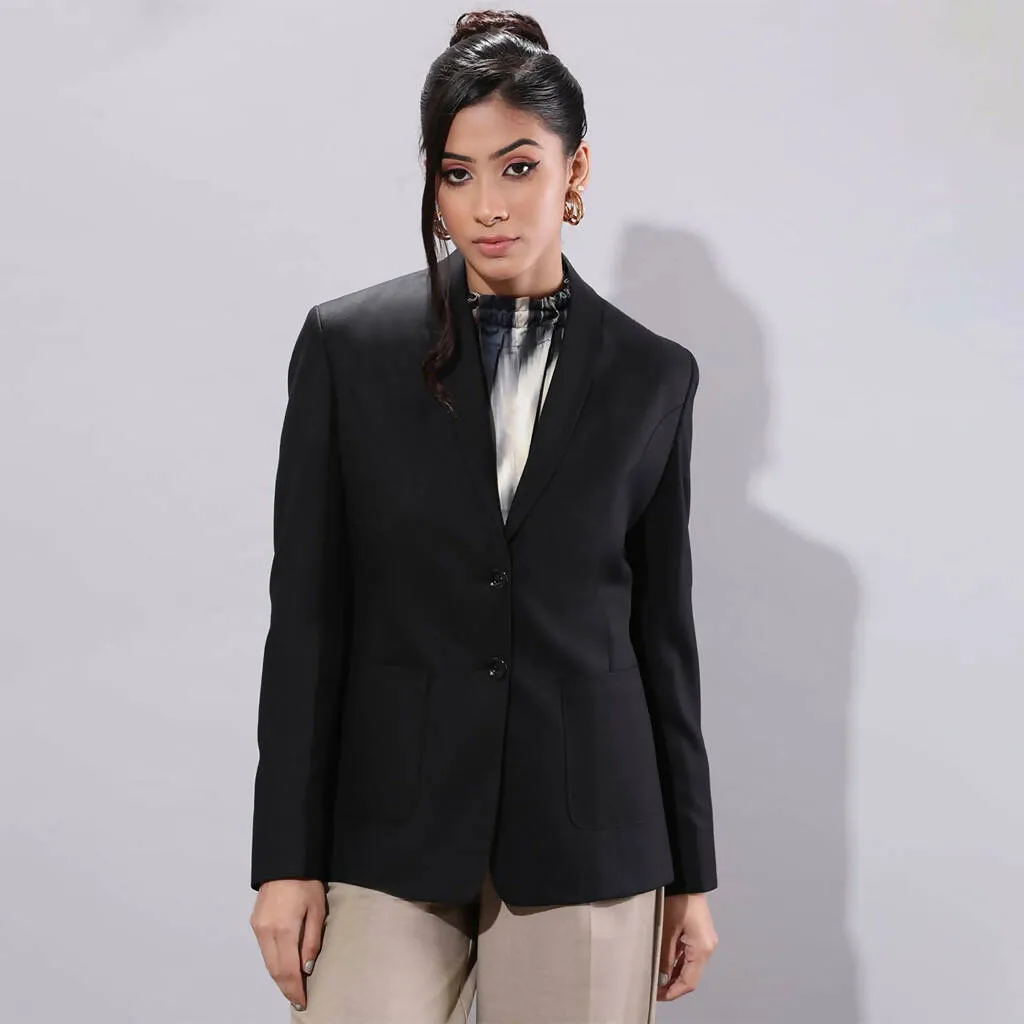 Classic Black Women's Business Forma Blazer