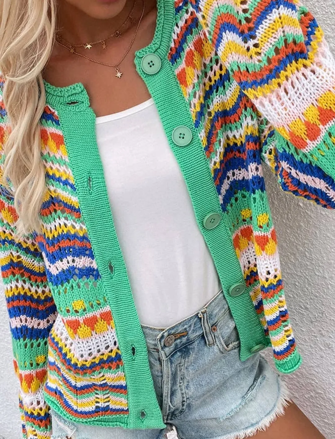 Colorful Carnival Cardigan