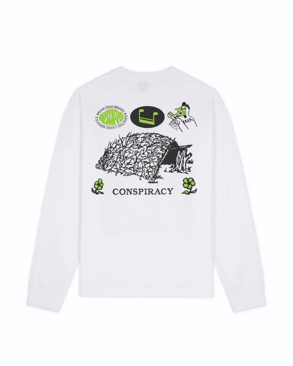 Conspiracy Long Sleeve - White