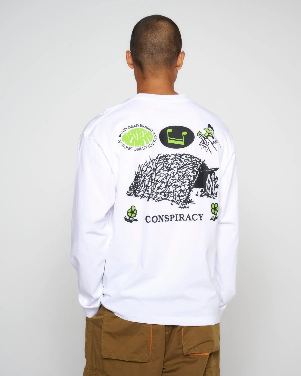 Conspiracy Long Sleeve - White