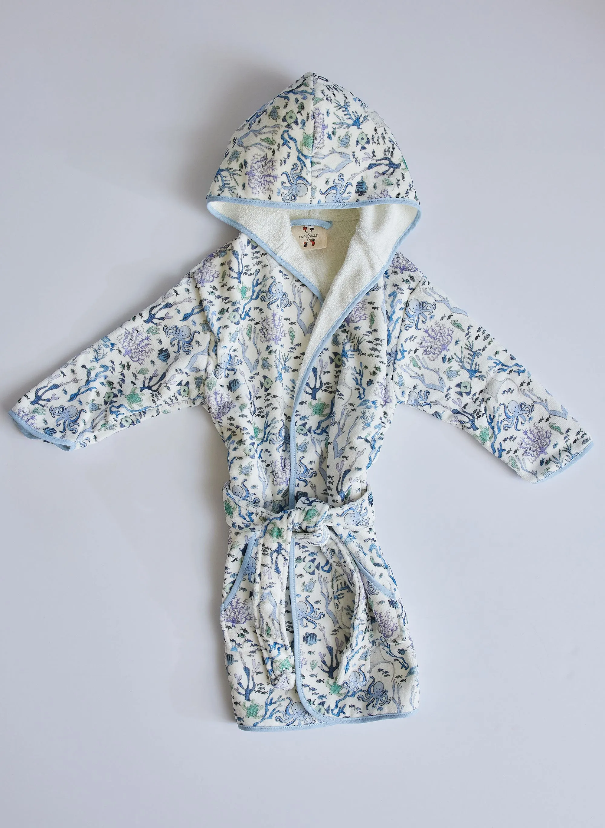 Coral Reef Bathrobe