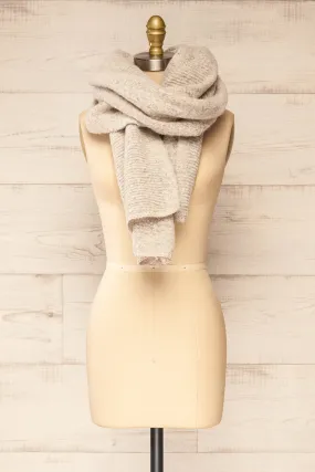 Cordova Grey | Soft Knit Scarf