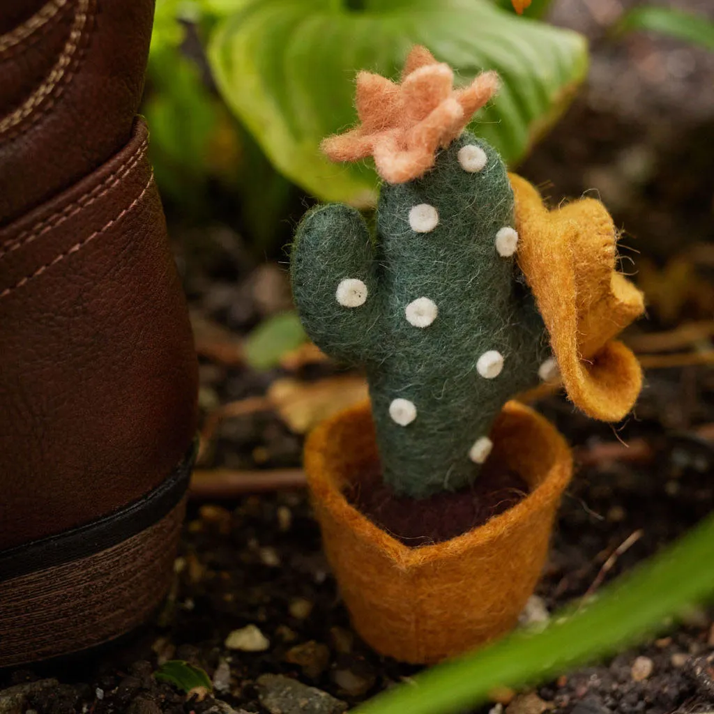 Cowboy Cactus Ornament