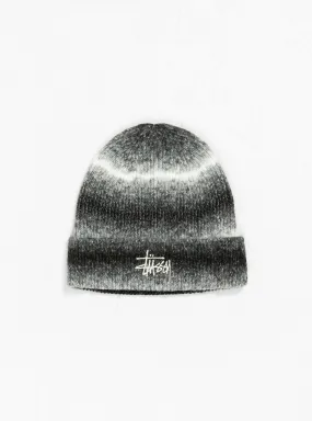 Cuff Basic Striped Beanie Black