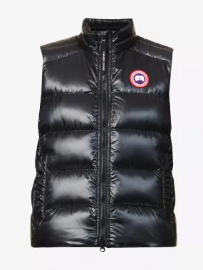 Cypress padded recycled-nylon down gilet