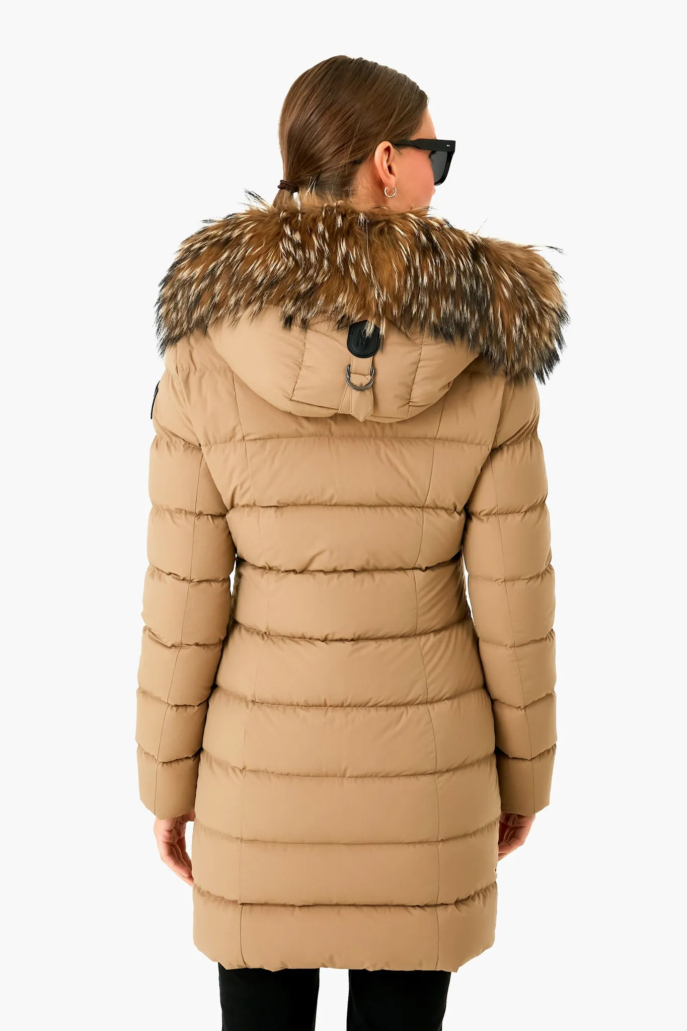 Dark Camel Calla Down Coat