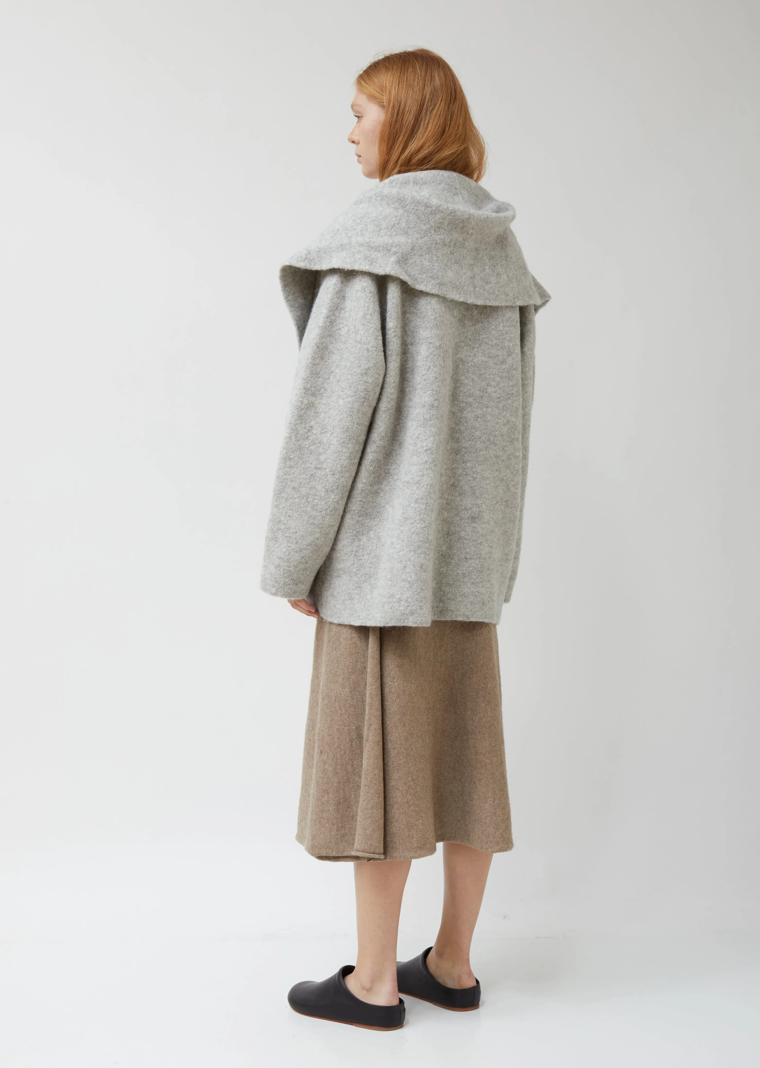 Double Face Alpaca Wool Coat