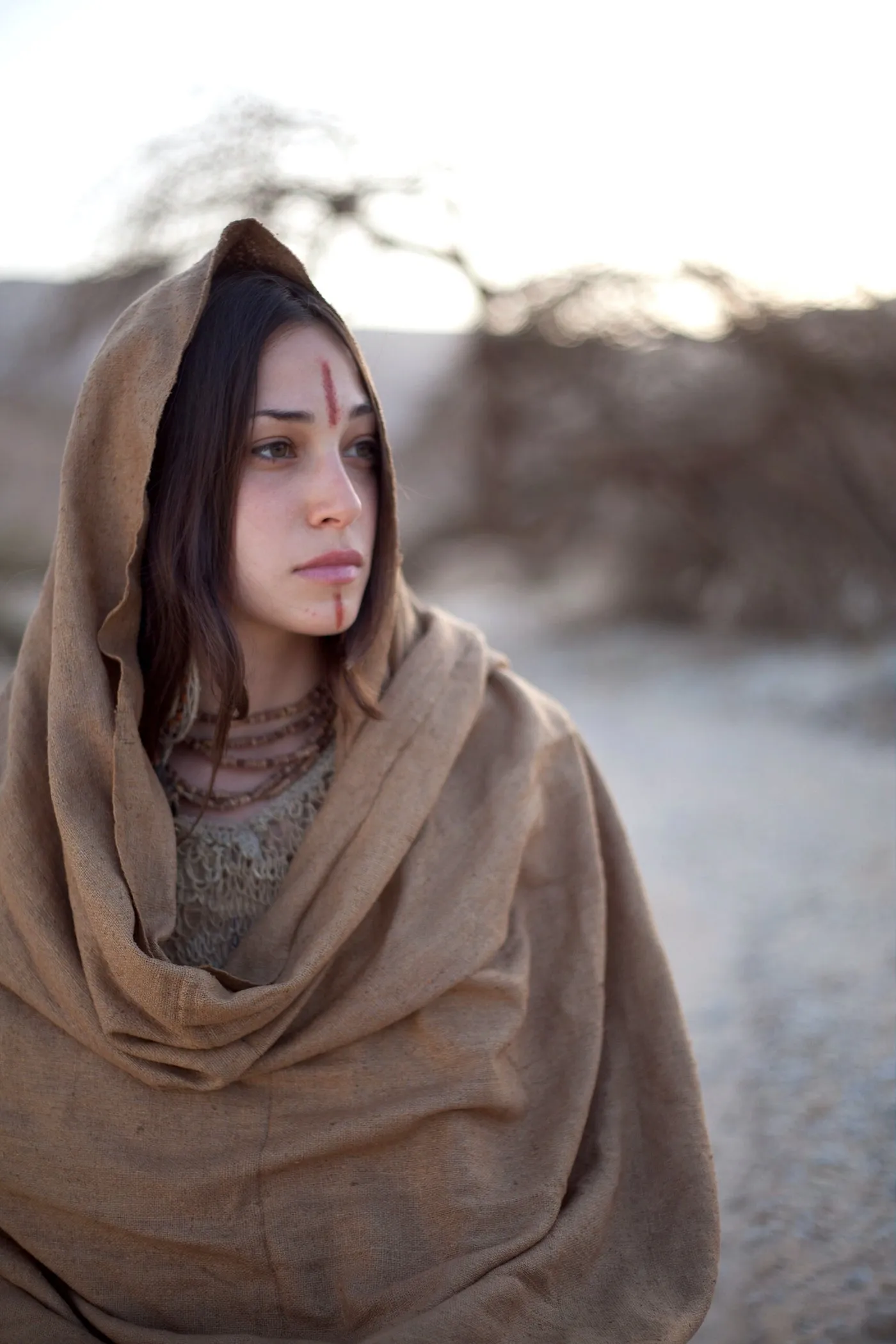 Earthy Raw Silk Shawl ๑⋙ Handwoven ⋘⋙