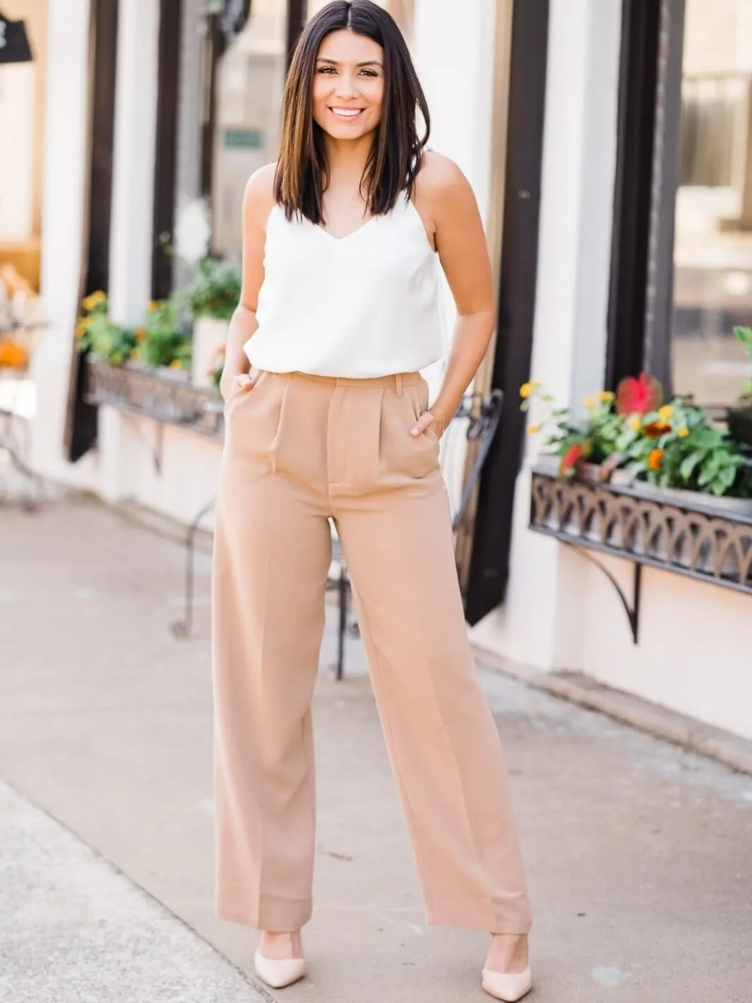 Elegant Beige Trousers