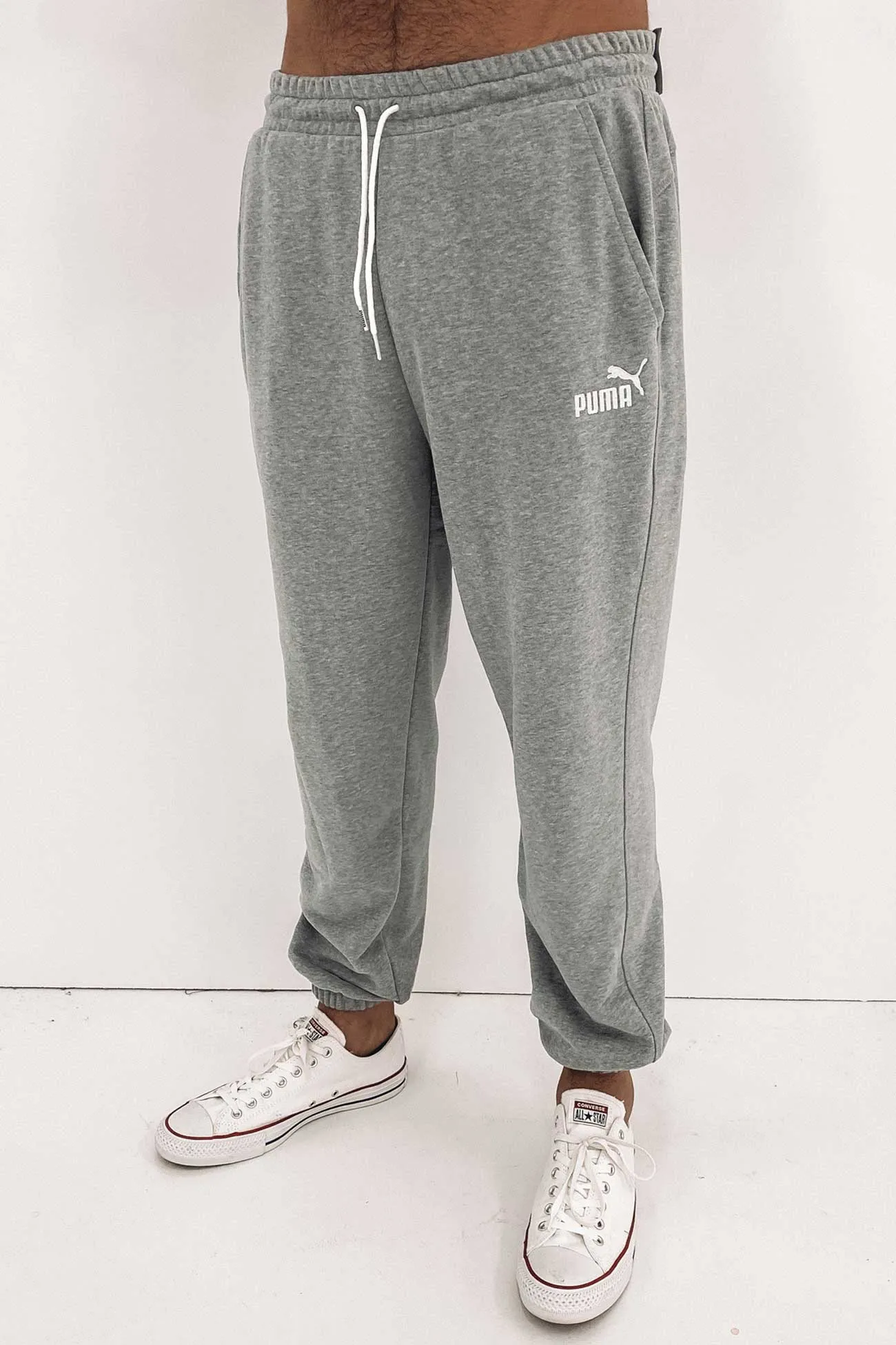 Essentials  Relaxed Sweatpants Medium Gray Heather