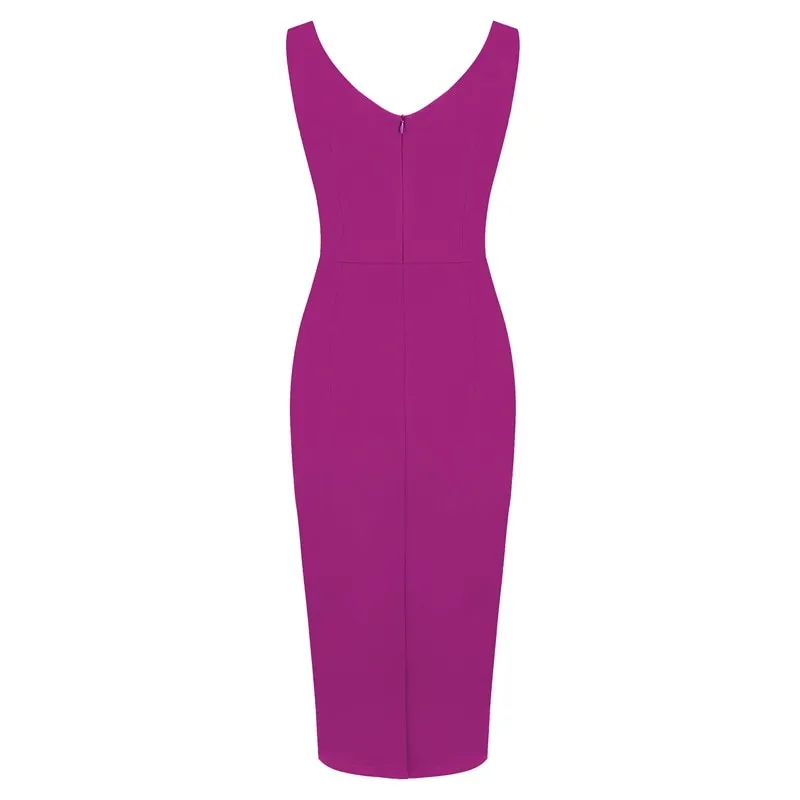 Funki Buys | Dresses | Women's Cocktail Party Slim Pencil Dress