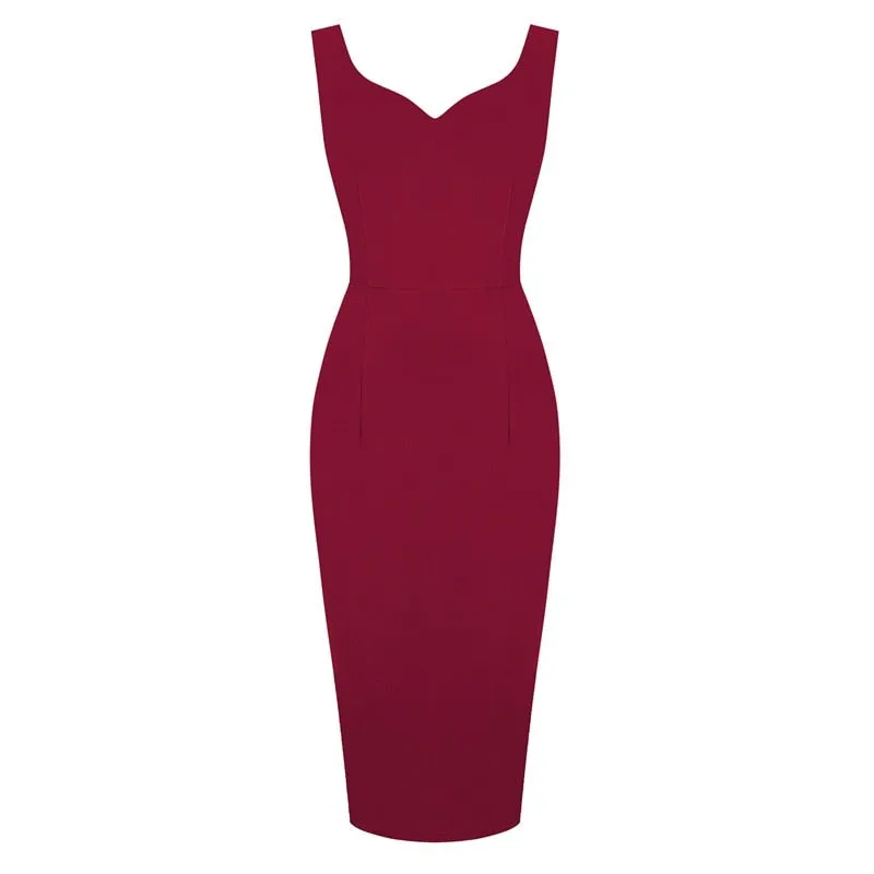 Funki Buys | Dresses | Women's Cocktail Party Slim Pencil Dress