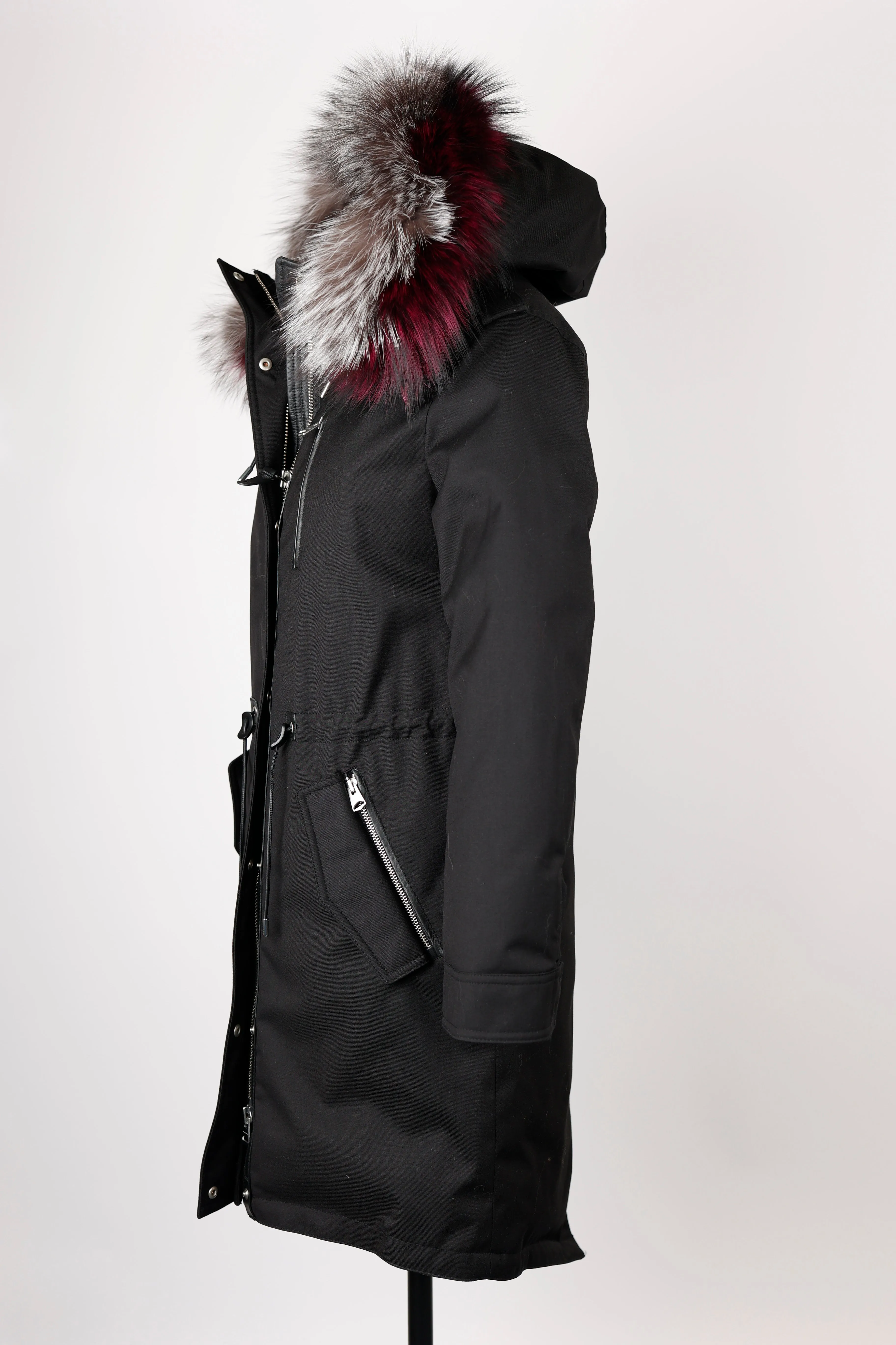 Fur Hooded Down Parka